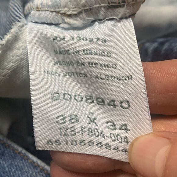 Lee Reg Fit/Straight Leg Jeans Sz 38/34 - Picture 5 of 5